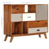 vidaXL Sideboard 115x35x86 cm Solid Acacia Wood