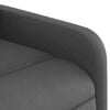 vidaXL Stand up Massage Recliner Chair Dark Grey Fabric