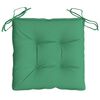vidaXL Pallet Cushions 6 pcs Green 50x50x7 cm Oxford Fabric
