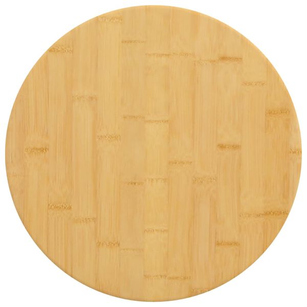 vidaXL Table Top Ø30x1.5 cm Bamboo