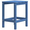 vidaXL Garden Adirondack Chairs with Table HDPE Aqua Blue