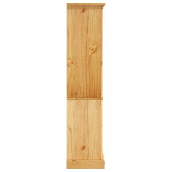 vidaXL 5-Tier Bookcase Mexican Pine Corona Range 80x40x170 cm