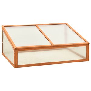 vidaXL Greenhouse 100x65x40 cm Firwood