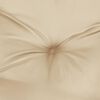 vidaXL Pallet Cushions 5 pcs Beige Fabric