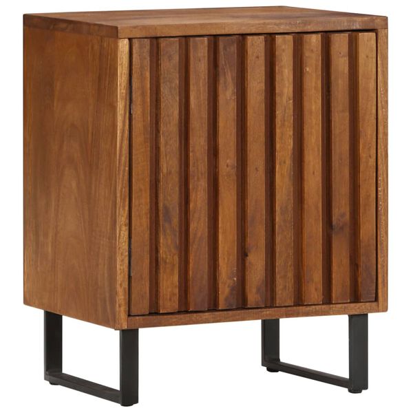 vidaXL Bedside Cabinet 40x30x50 cm Solid Mango Wood