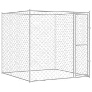 vidaXL Dog Cage 2 x 2 x 2 m Steel