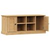 vidaXL Shoe Bench VIGO 106x35x45 cm Solid Wood Pine