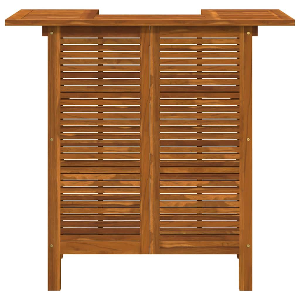 vidaXL Bar Table 110x50x105 cm Solid Acacia Wood
