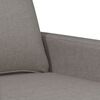vidaXL Sofa Chair Light Grey 60 cm Fabric