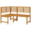vidaXL Garden Bench Set 3 pcs Brown Solid Acacia Wood