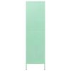 vidaXL Wardrobe Mint 90x50x180 cm Steel