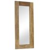 vidaXL Mirror Solid Mango Wood 50x110 cm