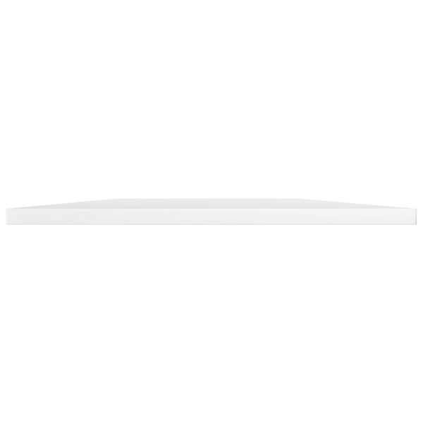 vidaXL Bookshelf Boards 4 pcs High Gloss White 40x50x1.5 cm Engineered Wood
