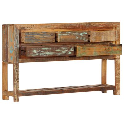 vidaXL Sideboard 120x30x75 cm Solid Reclaimed Wood