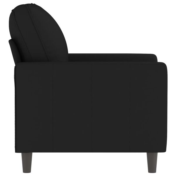 vidaXL Sofa Chair Black 60 cm Velvet