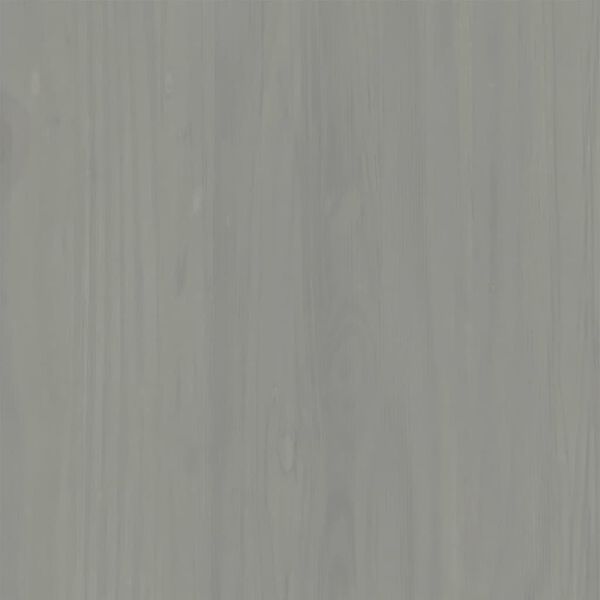 vidaXL Bedside Cabinet VIGO Grey 42x35x42 cm Solid Wood Pine