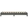 vidaXL Box Spring Bed Frame Dark Grey Twin Velvet (US Only)