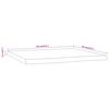 vidaXL Table Top 60x60x2.5 cm Square Solid Wood Acacia Live Edge