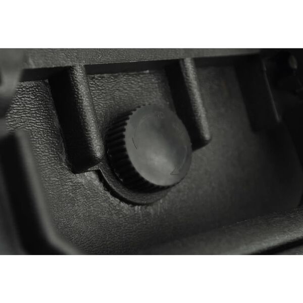 vidaXL Transport Hard-Case Black w/ Foam 35 Liter capacity