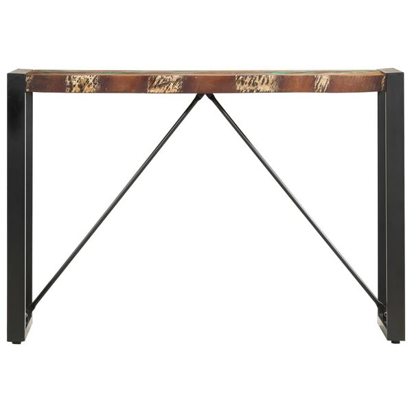 vidaXL Console Table 110x35x76 cm Solid Reclaimed Wood