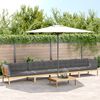 vidaXL 5 Piece Garden Pallet Sofa Set with Cushions Solid Wood Acacia