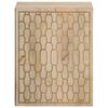 vidaXL Bathroom Wall Cabinet 38x33x48 cm Solid Wood Mango