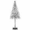 vidaXL Artificial Christmas Tree with Flocked Snow 150 cm
