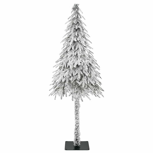 vidaXL Artificial Christmas Tree with Flocked Snow 150 cm