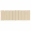 vidaXL Sun Lounger Cushion Beige 186x58x4cm Oxford Fabric
