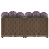 vidaXL Raised Bed 80x40x38 cm Polypropylene
