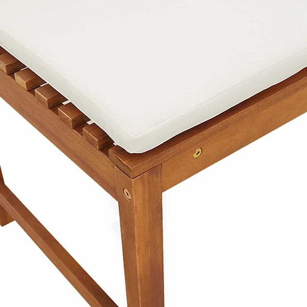 vidaXL Garden Bench Set 5 pcs Brown Solid acacia wood