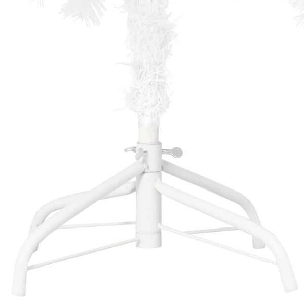 vidaXL Artificial Christmas Tree Lifelike Needles White 120 cm