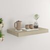 vidaXL Floating Wall Shelf Oak 40x23x3.8 cm MDF
