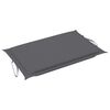 vidaXL Garden Sun Lounger with Cushion Solid Wood Acacia