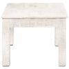 vidaXL Coffee Table White 110x60x45 cm Solid Mango Wood