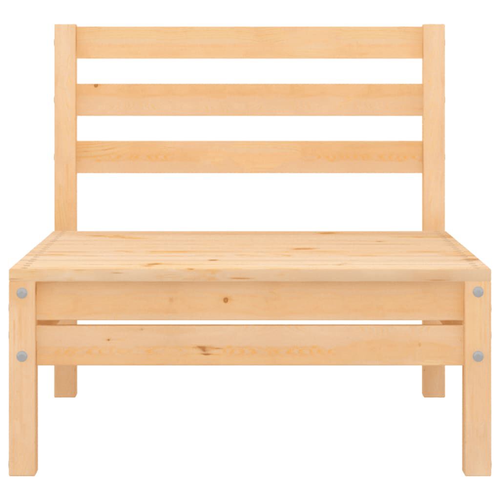 vidaXL 3 Piece Garden Lounge Set Solid Pinewood
