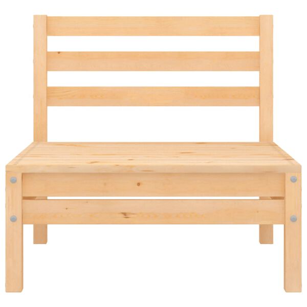 vidaXL 3 Piece Garden Lounge Set Solid Pinewood