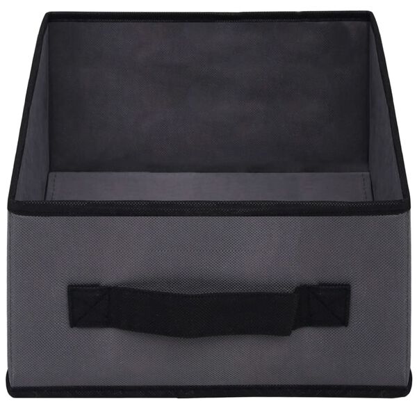 vidaXL Storage Cabinet with 6 Drawers 55x29x55 cm Grey Steel