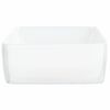 vidaXL Wash Basin White 48x37x13 cm Ceramic Rectangle
