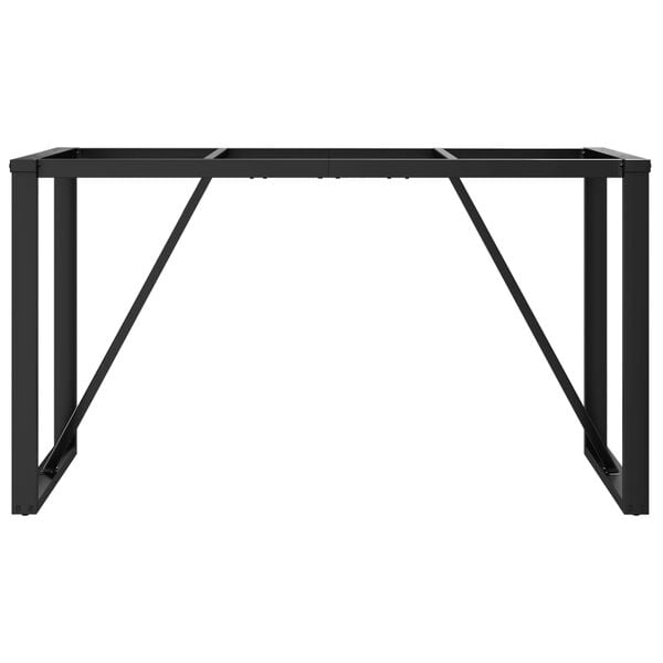 vidaXL Dining Table Legs O-Frame 140x60x73 cm Steel