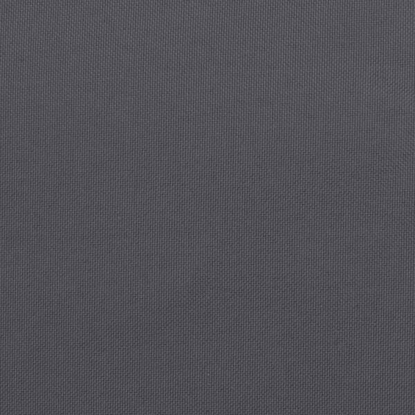 vidaXL Round Cushion Anthracite Ø 100 x11 cm Oxford Fabric