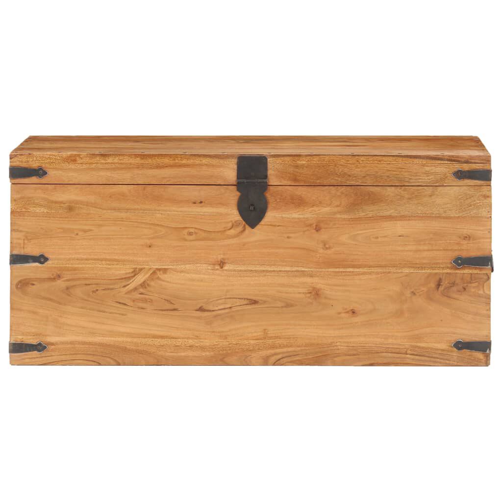 vidaXL Chest 90x40x40 cm Solid Acacia Wood