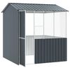 vidaXL Bird Cage Anthracite 215 x 209 x 230 cm Galvanised Steel