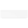 vidaXL Floating Wall Shelf White 80x23.5x3.8 cm MDF