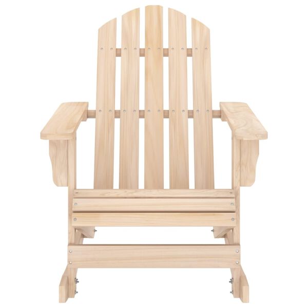 vidaXL Garden Adirondack Rocking Chair Solid Fir Wood