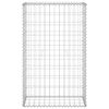 vidaXL Gabion Wall with Covers Galvanised Steel 60x30x100 cm