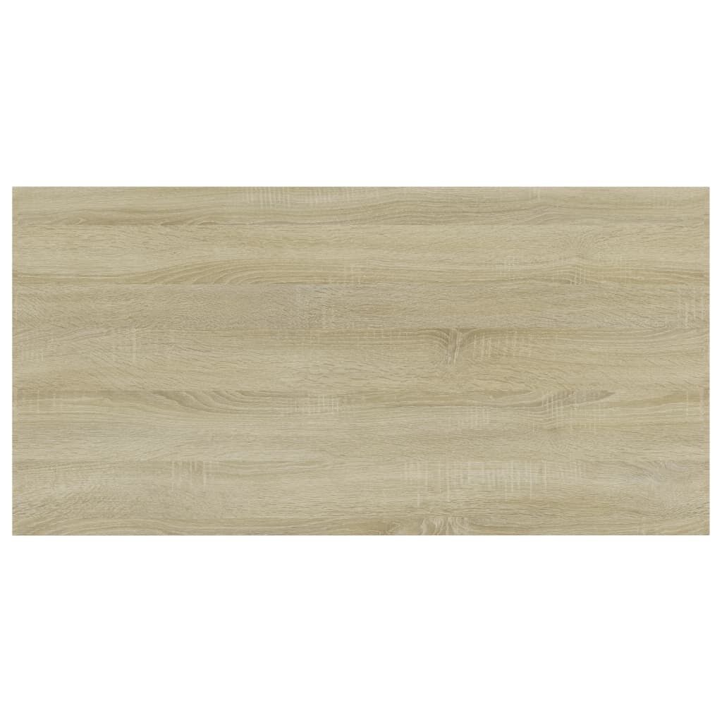 vidaXL Bookshelf Boards 4 pcs Sonoma Oak 100x50x1.5 cm Engineered Wood
