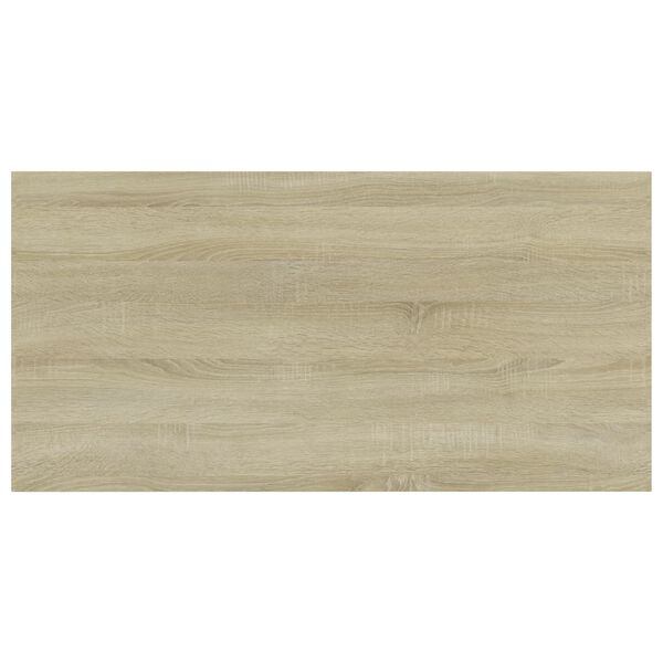 vidaXL Bookshelf Boards 4 pcs Sonoma Oak 100x50x1.5 cm Engineered Wood
