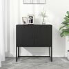 vidaXL Sideboard Black 75x35x75 cm Steel