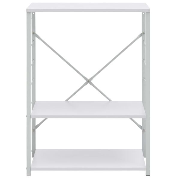 vidaXL Microwave Cabinet White 60x39.6x79.5 cm Engineered Wood